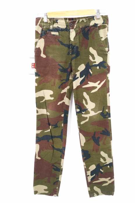 Carhartt WIP（カーハートワークインプログレス） CANE PANT リップストップコットンウッドランドカモカーゴパンツ メンズ パンツ