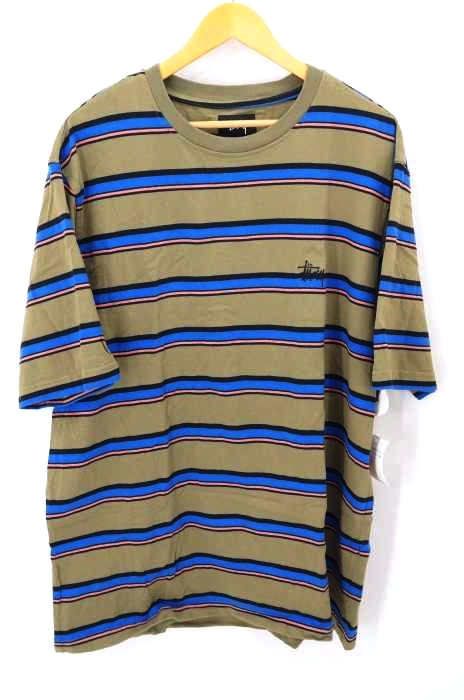 stussy 20ss harbour stripe crew ボーダーT