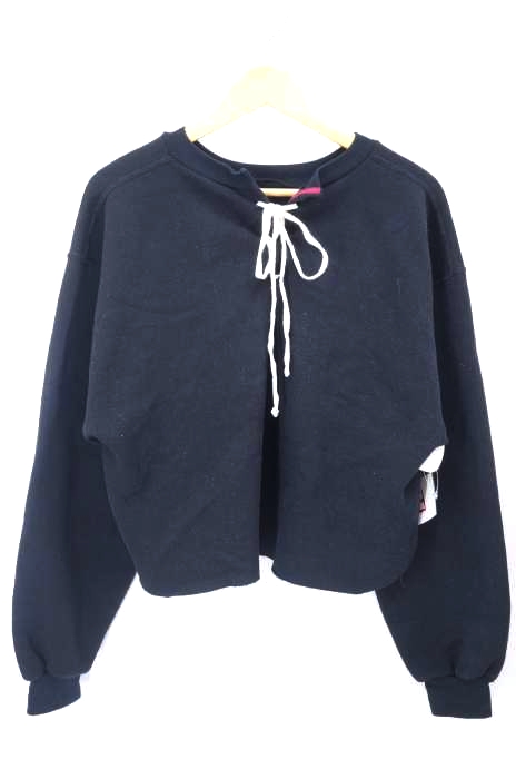 CHILD WOMAN（チャイルドウーマン） リメイクプリント裏起毛スウェット レディース トップス
