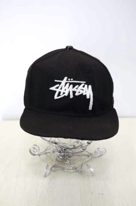 Stussy（ステューシー） ロゴ刺繍 6パネルキャップ メンズ 帽子