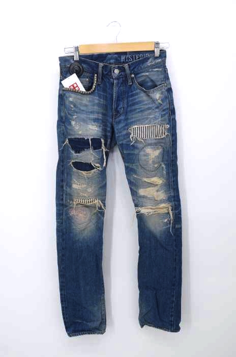 HYSTERIC GLAMOUR（ヒステリックグラマー） RSM加工デニムパンツ メンズ パンツ