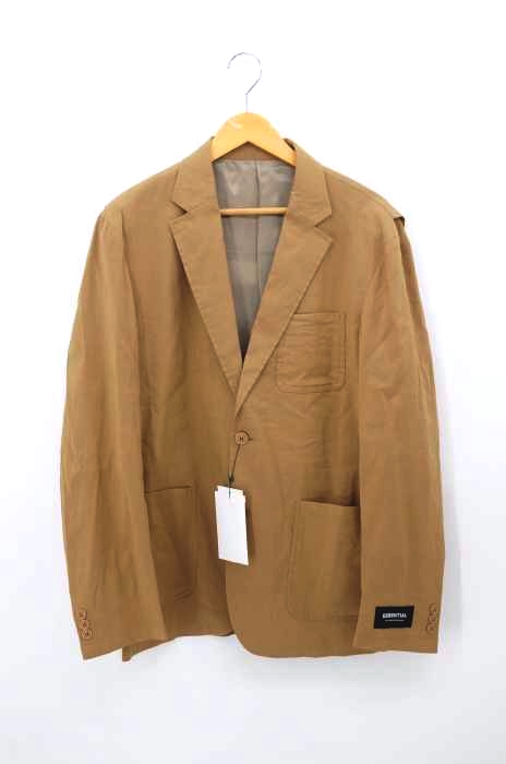 MISTERGENTLEMAN(ミスタージェントルマン) 20SS 2B LINEN PATCH POKCKET SET UP JACKET メンズ アウター