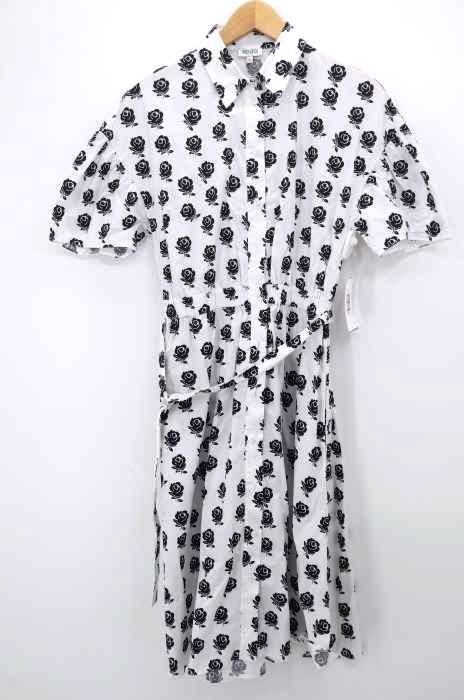 KENZO（ケンゾー） Roses Cotton Poplin SS Shirt Top Dress レディース ワンピース