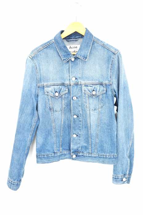 ACNE STUDIOS（アクネストゥディオズ） Who mid vintage ヴィンテージブルーデニムジャケット メンズ アウター
