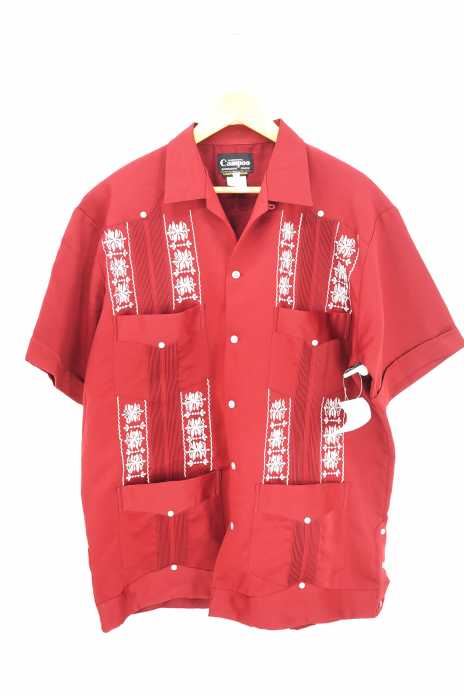 Campos () メキシカンシャツ キューバシャツ メンズ トップス