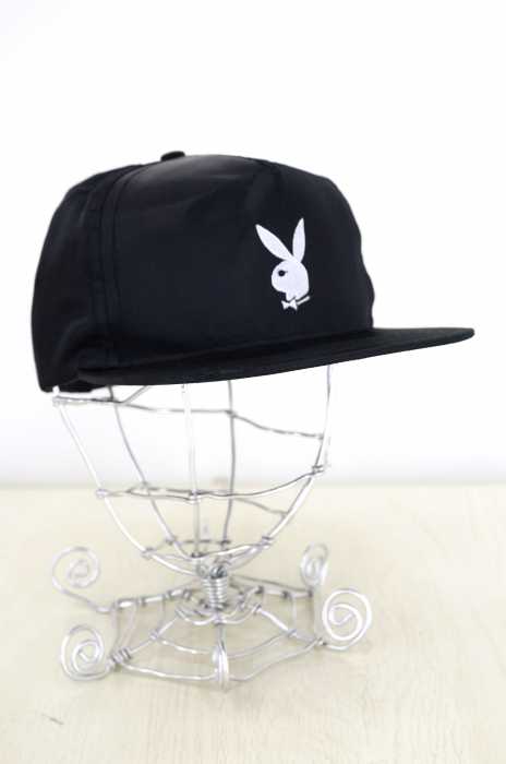 Supreme × PLAYBOY(シュプリーム × プレイボーイ) 16SS Satin 5-Panel CAP メンズ 帽子