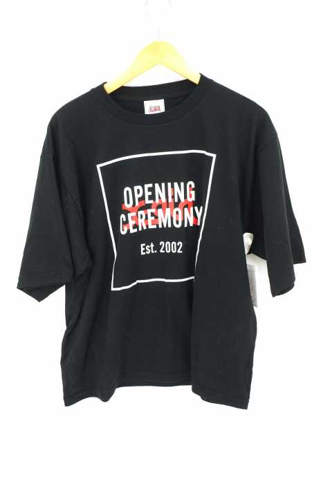 OPENING CEREMONY × X-girl（オープニングセレモニー エックスガール） S/S BIG TEE ビックシルエットプリントTシャツ レディース トップス