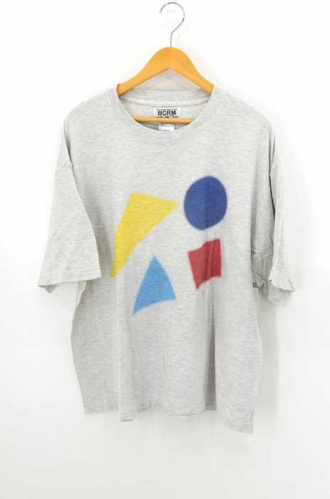 BCRM(ビーシーアールエム) プリント クルーネックTEE メンズ トップス