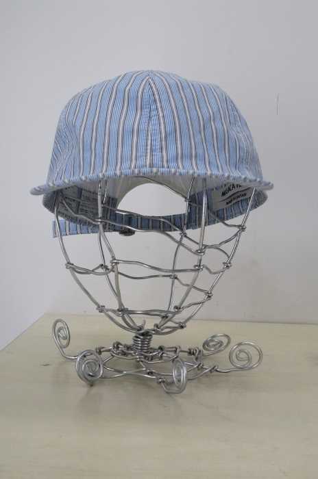 MASACAHAT（マサカハット） ストライプ6パネルキャップ メンズ 帽子