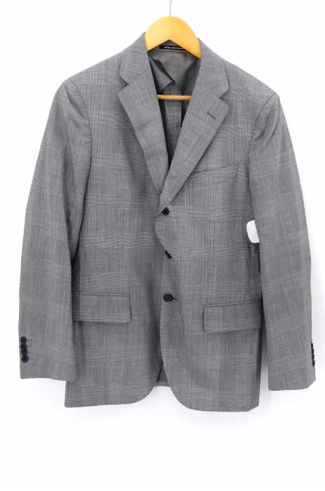 UNITED ARROWS green label relaxing (ユナイテッドアローズグリーンレーベルリラクシング) シルク混チエック柄3Bテーラードジャケット メンズ アウター