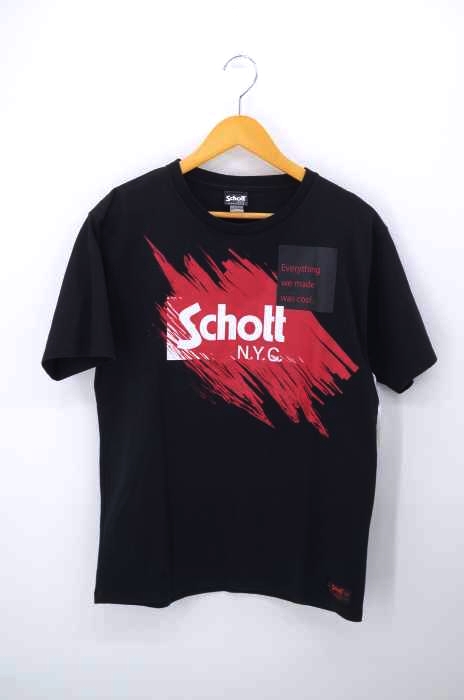 Schott（ショット） SCRIBBLE T-SHIRT スクライブル ロゴTシャツ メンズ トップス