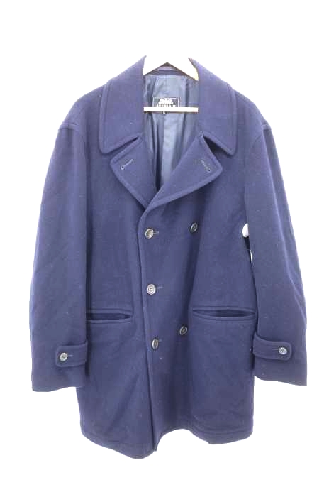 USED古着（ユーズドフルギ） カシミヤ混ウールピーコート メンズ アウター