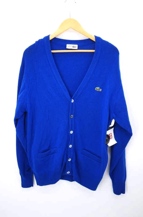 CHEMISE LACOSTE（シュミーズ ラコステ） ウールカーディガン メンズ トップス