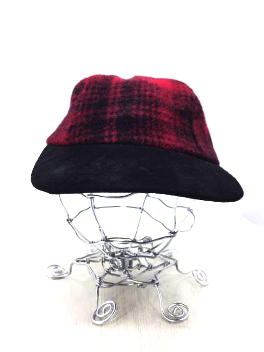 WOOLRICH(ウールリッチ) USA製ウールチェックキャップ メンズ 帽子