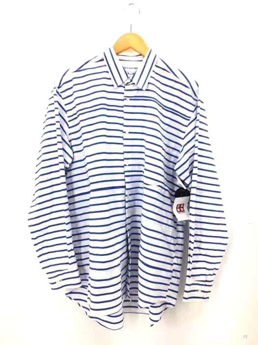 COMME des GARCONS SHIRT(コムデギャルソンシャツ) ボーダーレギュラーカラーシャツ メンズ トップス