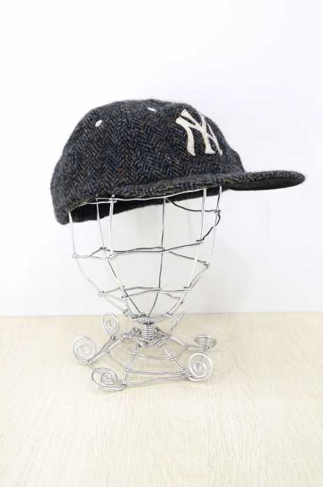 new era×Harris Tweed (ニューエラ×ハリスツイード) ツイードロゴ メンズ 帽子