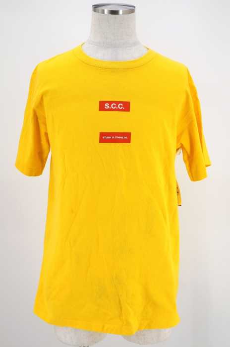STUSSY （ステューシー） S.C.C. ボックスロゴプリントTシャツ メンズ トップス