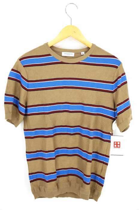 TOMORROWLAND(トゥモローランド) tricot レトロボーダー ニットTシャツ メンズ トップス