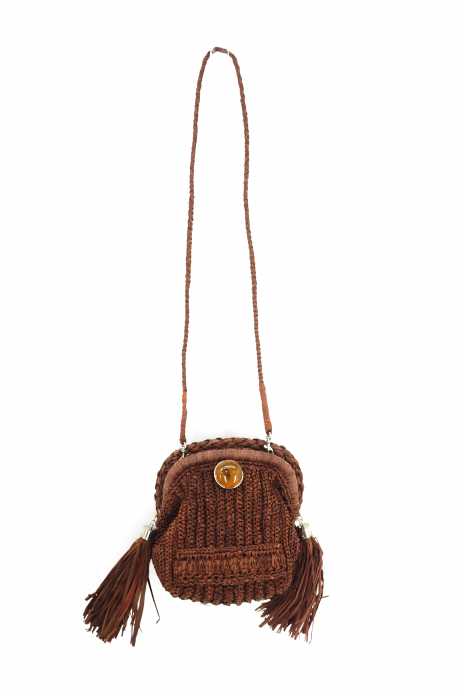 muller of yoshiokubo （ミュラーオブヨシオクボ） Raffia monster bag ラフィア レディース バッグ