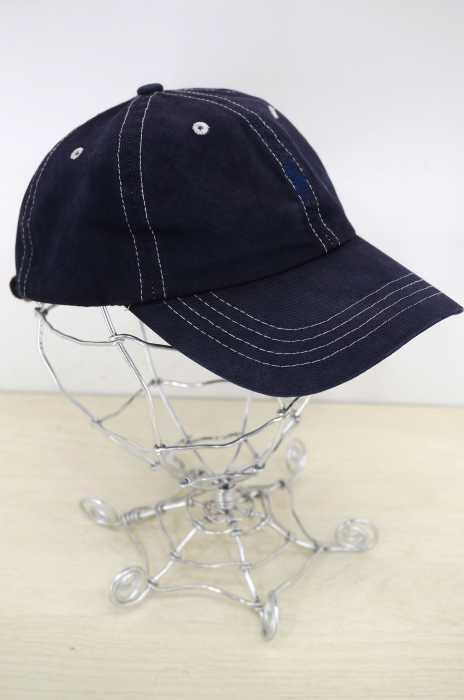 Polo by RALPH LAUREN （ポロバイラルフローレン） インディゴ染め ロゴ刺繍 6パネルキャップ メンズ 帽子