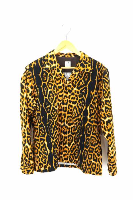 SASQUATCHfabrix. （サスクワァッチファブリックス） ANIMAL PRINT FLANNEL SHIRT アニマルプリントフランネルシャツ メンズ トップス