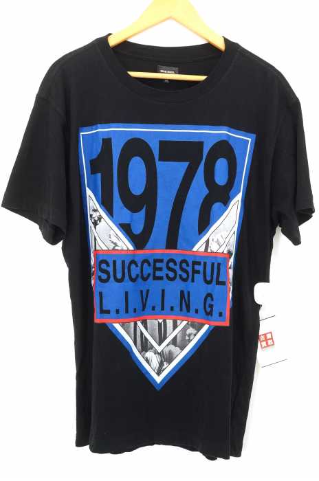DIESEL （ディーゼル） 1978 SUCCESSFUL プリントTシャツ メンズ トップス