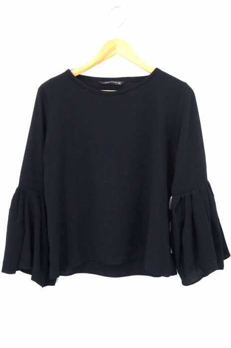 ZARA WOMAN（ザラ ウーマン） フレアスリーブブラウス レディース トップス