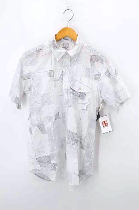 Engineered Garments(エンジニアードガーメンツ) 総柄半袖プルオーバーシャツ メンズ トップス