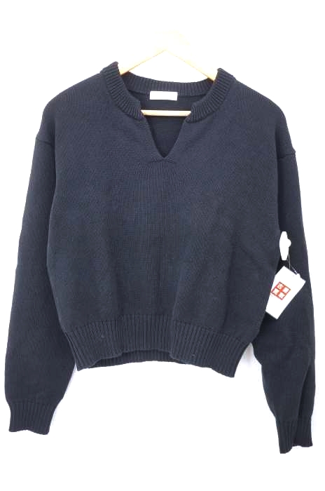 BEAUTY&YOUTH UNITED ARROWS（ビューティーアンドユースユナイテッドアローズ） 5ゲージスキッパーネックニットプルオーバー メンズ トップス
