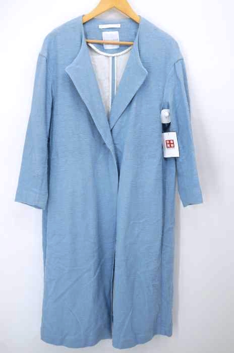 CITY SHOP(シティショップ) スナップボタン ノーカラーコート レディース アウター