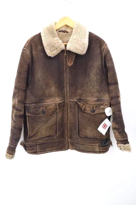USED古着(ユーズドフルギ) VIA FIRENZE B-3ジャケット メンズ アウター