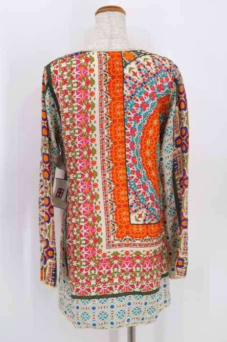JOHNNY WAS×RAY BEAMS （レイビームス） 総柄ヨークレース チュニックチュニック レディース トップス