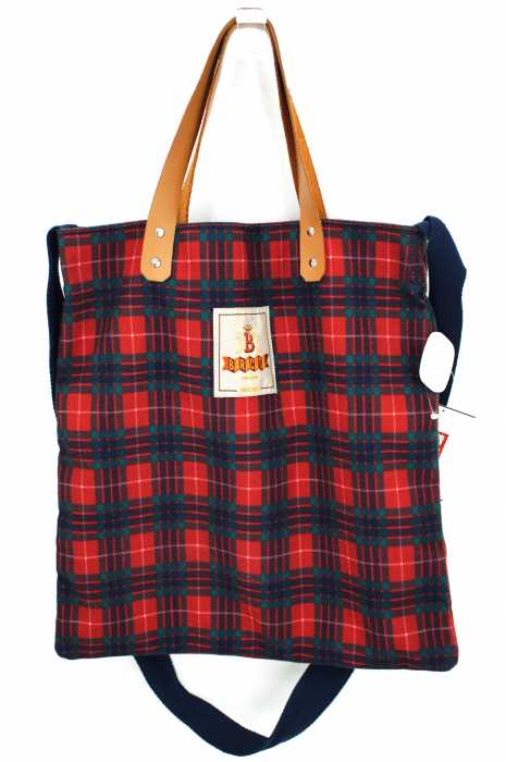 BARACUTA(バラクータ) 2way チェック柄 メンズ バッグ
