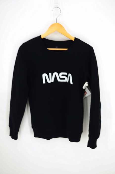 USED （ブランド不明） NASAプリント プルオーバー レディース トップス