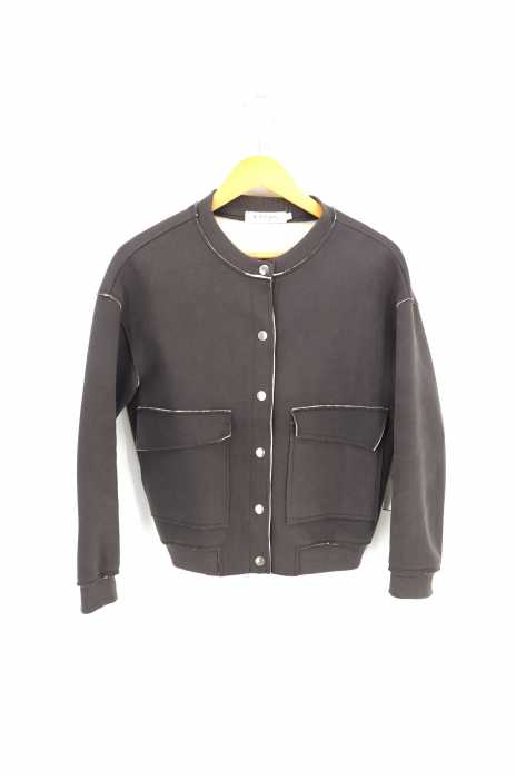 B-YIYUAN （） カットオフスナップジャケット レディース アウター
