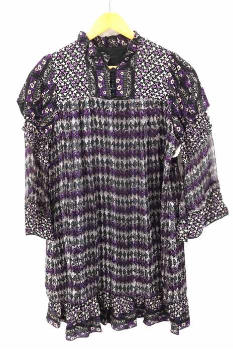 ANNASUI（アナスイ） 花柄シフォンワンピース レディース ワンピース