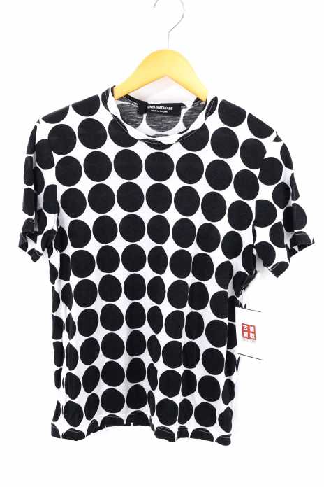 JUNYA WATANABE COMME des GARCONS （ジュンヤワタナベコムデギャルソン） ドット柄クルーネックTシャツ メンズ トップス
