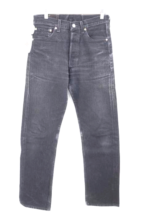 Levi‘s(リーバイス) 90S USA製 ボタン裏524 501 ボタンフライブラックデニム メンズ パンツ