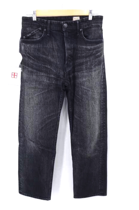 YANUK（ヤヌーク） BEN OLD BLACK USED加工 ジップフライ