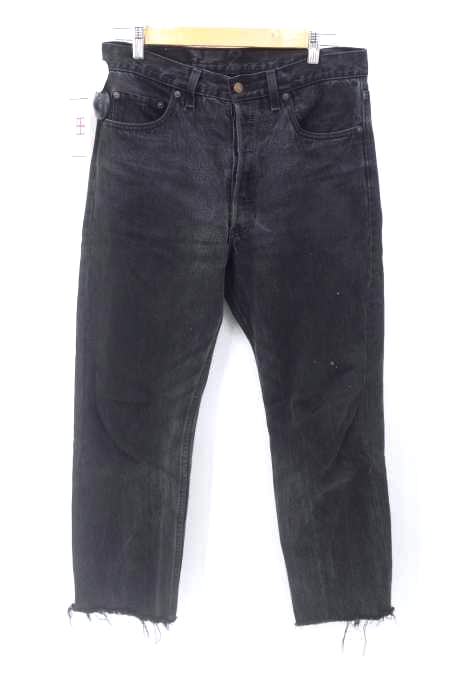 Levis(リーバイス) 80S USA製 501 ボタンフライブラックデニム メンズ パンツ