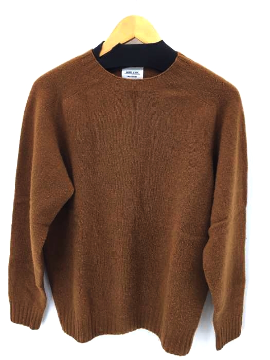 MORRIS&SONS（モリスアンドサンズ） 英国製 クルーネックウールセーター メンズ トップス