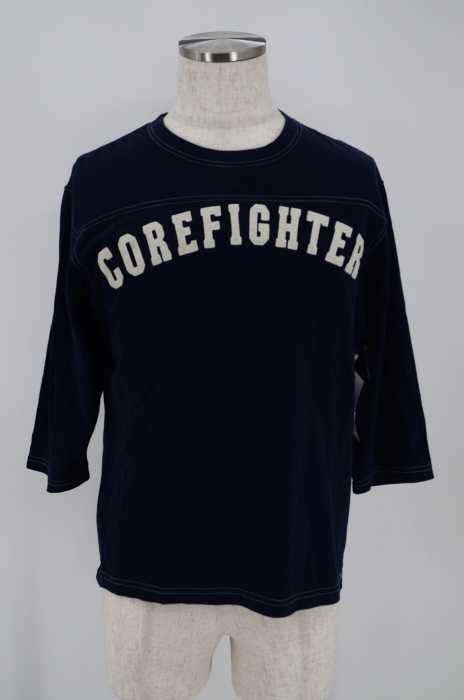 Corefighter(コアファイター) ロゴ刺繍カットソー メンズ トップス