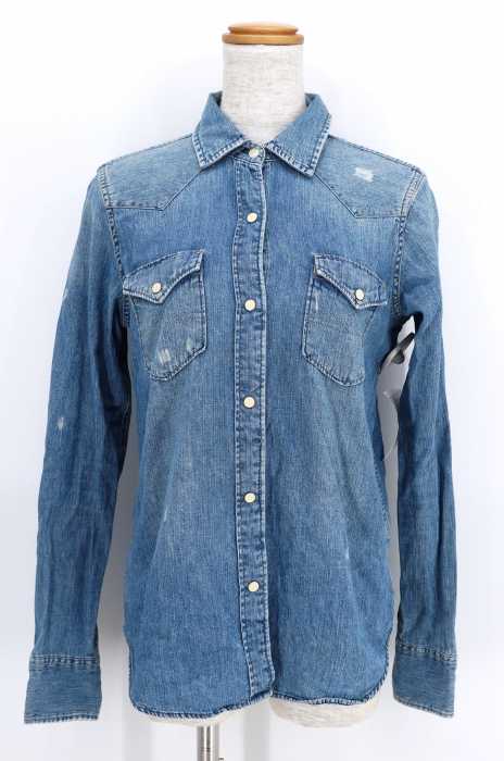 DENIM & SUPPLY RALPH LAUREN （デニムアンドサプライ ラルフローレン） ダメージ加工 レディース トップス