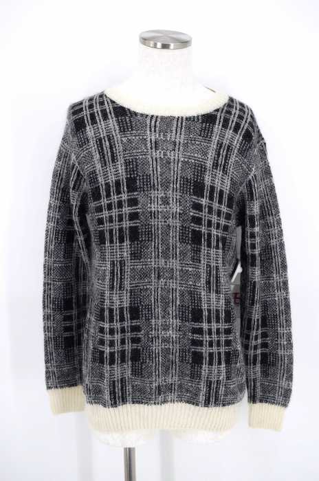 UNITED ARROWS green label relaxing （ユナイテッドアローズグリーンレーベルリラクシング） モヘア混 チェック柄 メンズ トップス