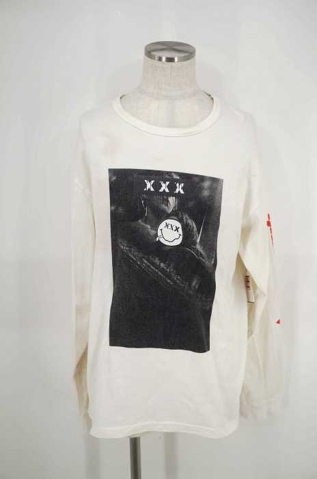 GOD SELECTION XXX (ゴッドセレクショントリプルエックス) フォトプリントロングスリーブTee メンズ トップス