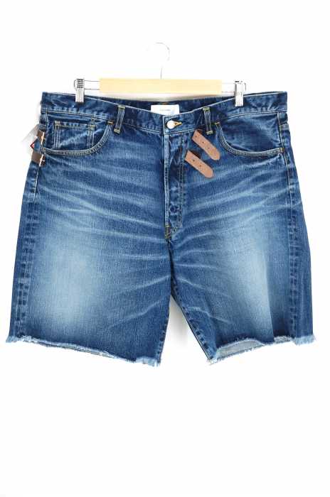FACETASM （ファセッタズム） BUCKLED DENIM SHORT メンズ パンツ