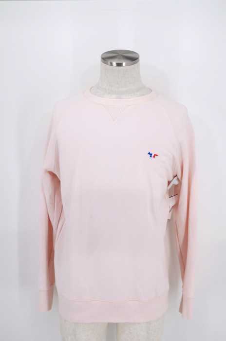 MAISON KITSUNE(メゾンキツネ) ロゴワッペンクルーネック メンズ トップス
