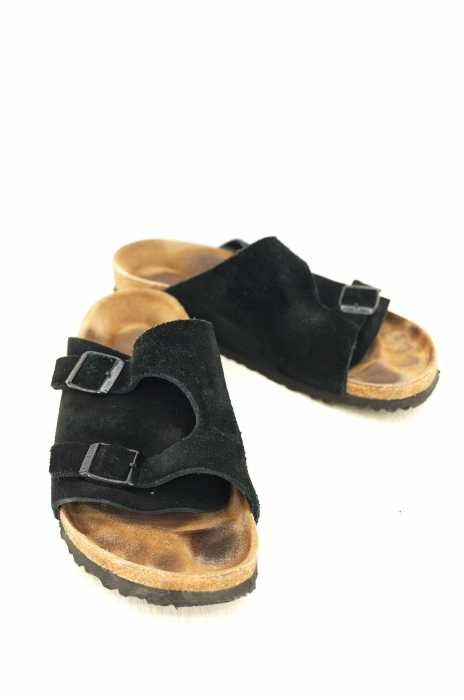 BIRKENSTOCK (ビルケンシュトック) ZURICH BLACK SUEDE メンズ シューズ