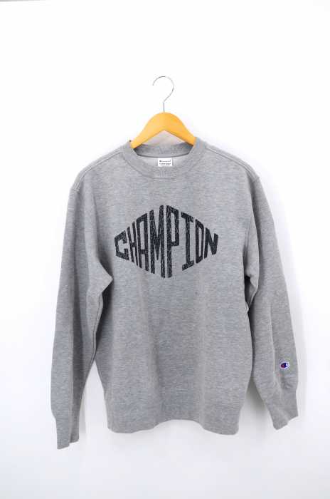 Champion （チャンピオン） プリントクルーネックスウェット メンズ トップス