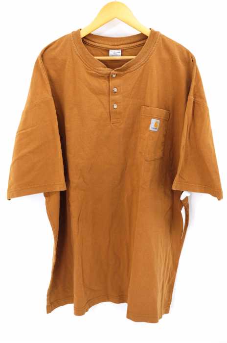 Carhartt （カーハート） ヘンリーネックポケットTシャツ メンズ トップス